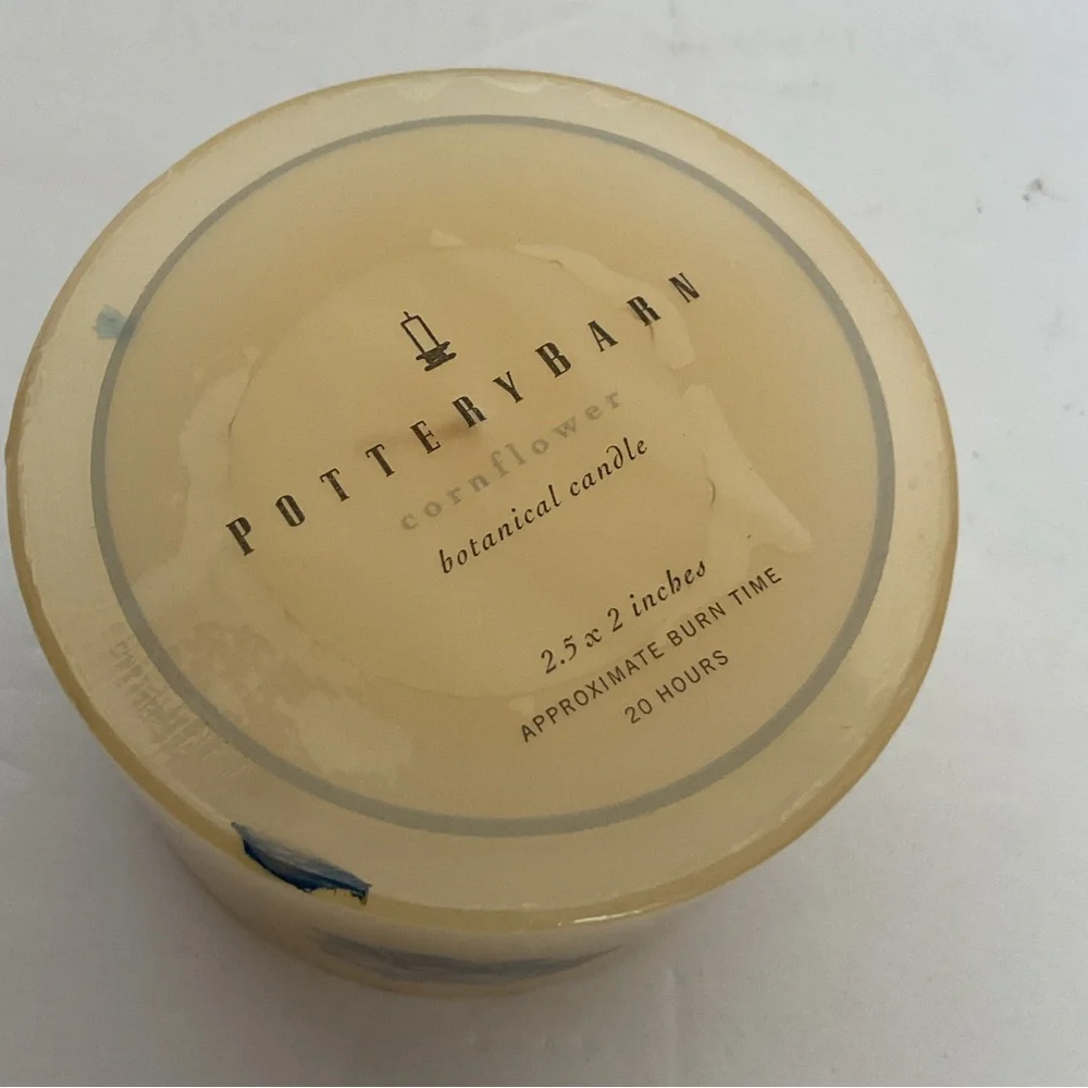 Pottery Barn Vintage Botanical Candle NWT